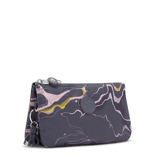 Kipling Creativity Large Printed Pouch Çanta Gri | TR 1121XY